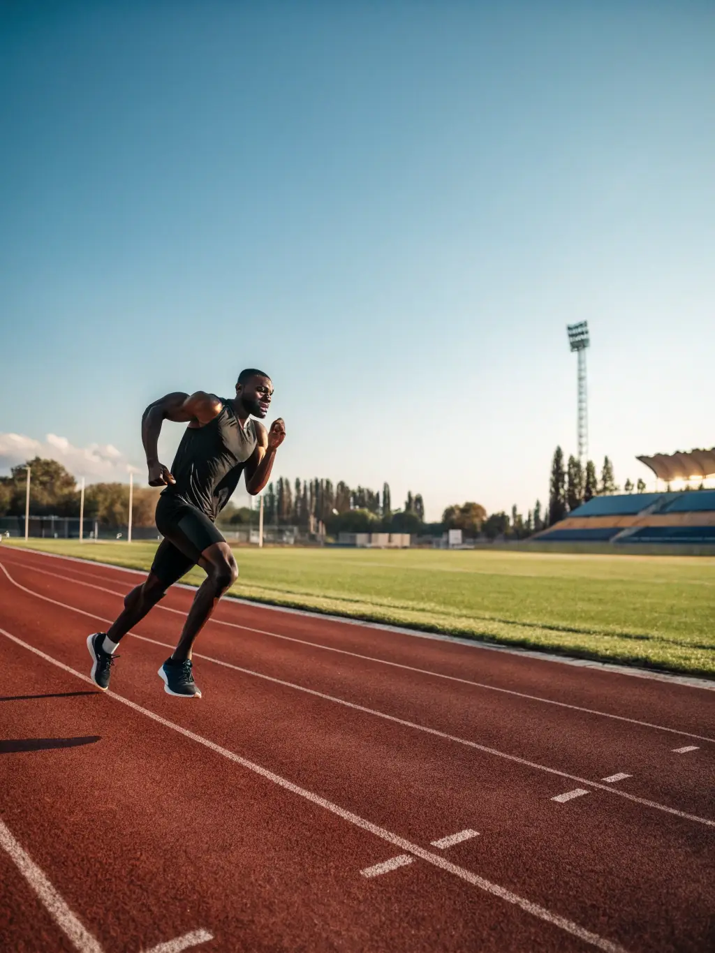 A motivational image of a student overcoming a challenge during a sports activity at UNION SPORTIVE DU COLLEGE MARMONTEL, showcasing personal development.